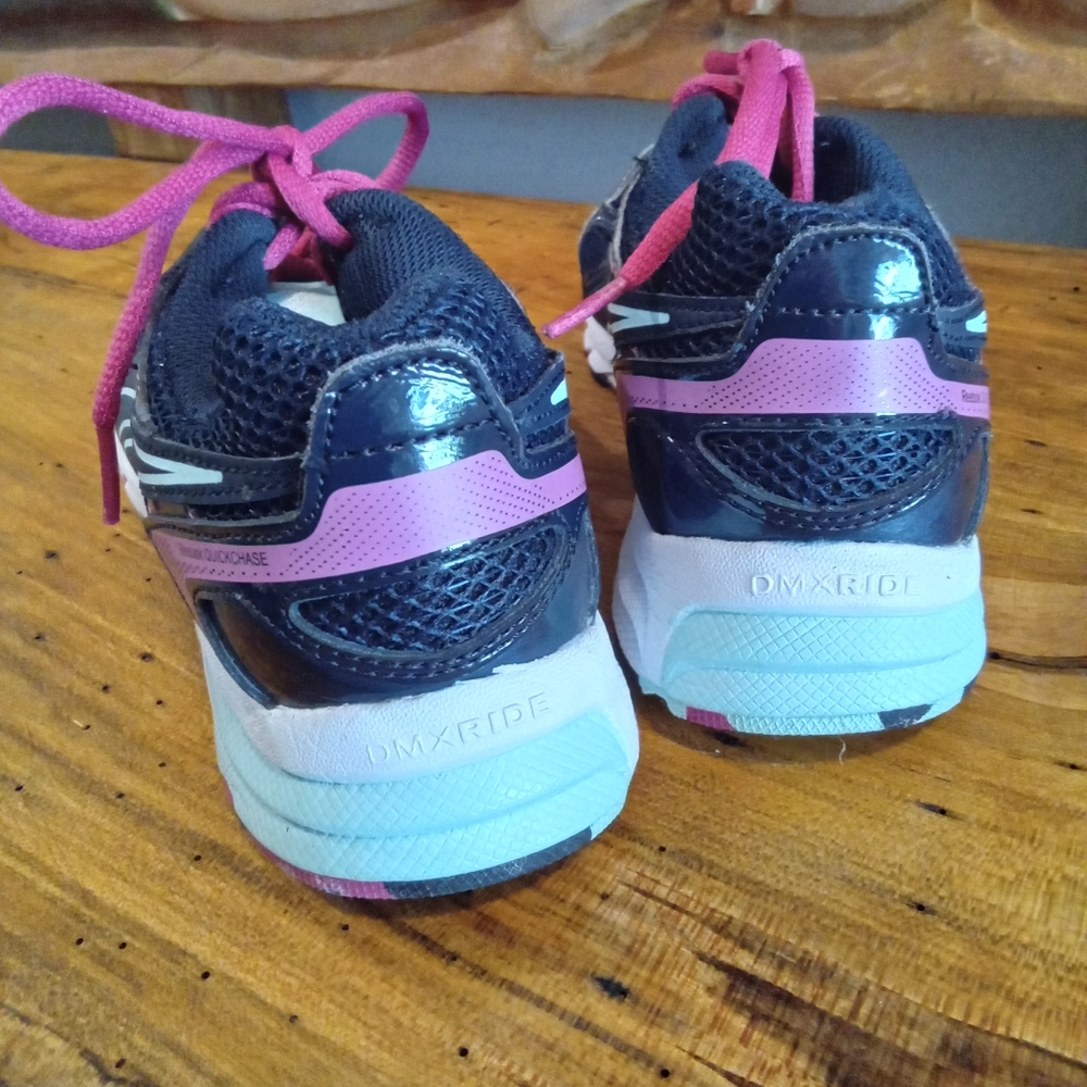 Reebok Quick Chase Size 7 Blue and Pink Running Sneakers - Picture 5 of 15